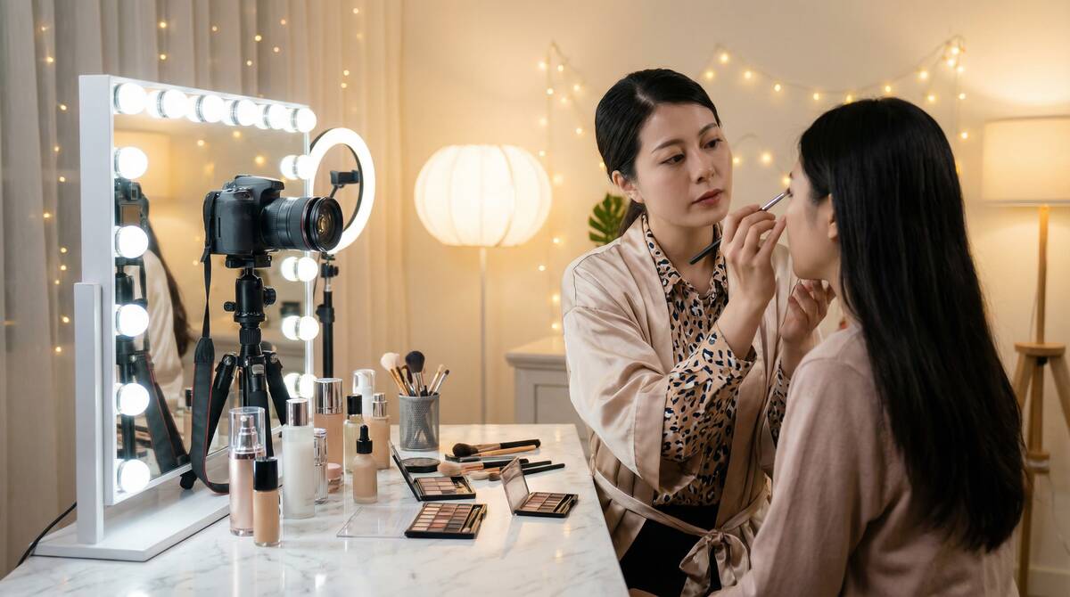 歪歪漫画美妆视频教程